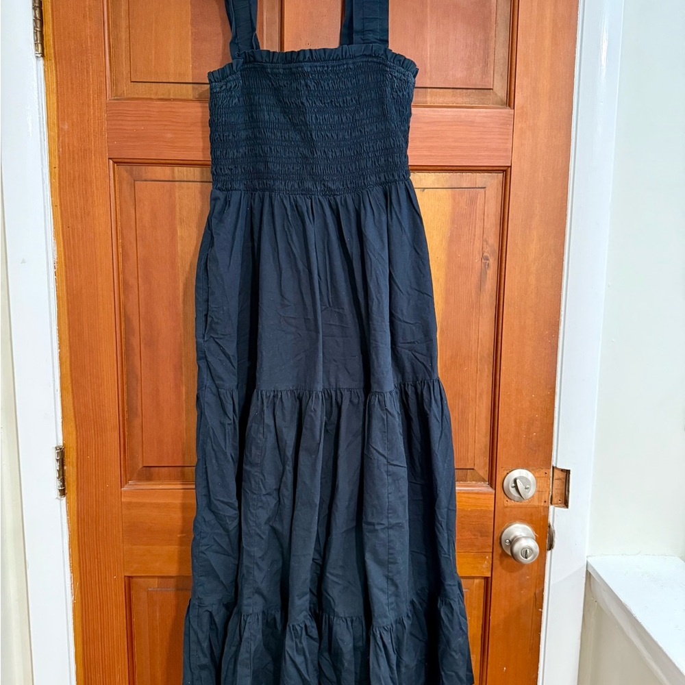 Abercrombie & Fitch Smocked Maxi Dress